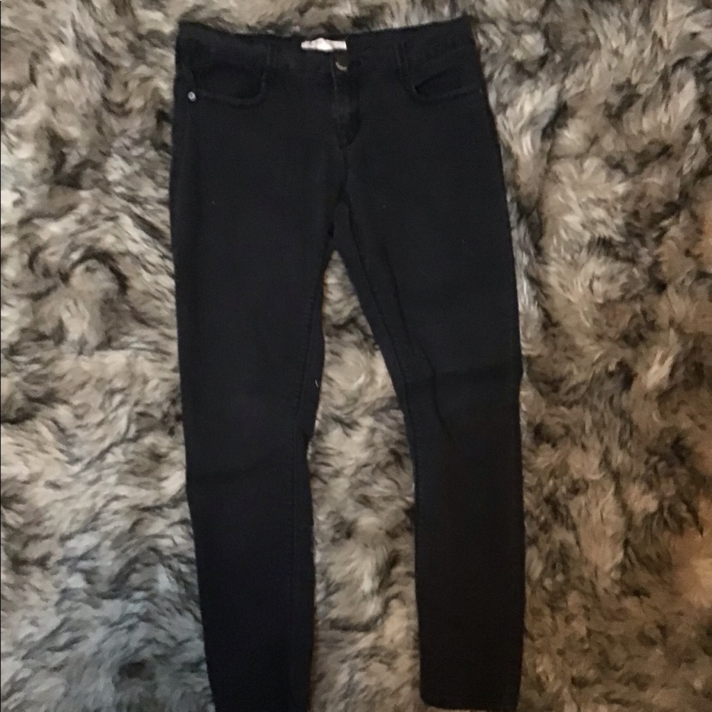Black skinny jeans
